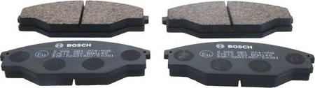 BOSCH 0 986 AB1 924 - Brake Pad Set, disc brake autospares.lv