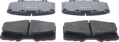 BOSCH 0 986 AB1 415 - Brake Pad Set, disc brake autospares.lv