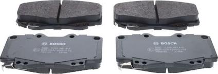 BOSCH 0 986 AB1 415 - Brake Pad Set, disc brake autospares.lv