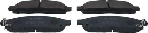 BOSCH 0 986 AB1 417 - Brake Pad Set, disc brake autospares.lv