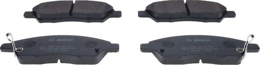 BOSCH 0 986 AB1 049 - Brake Pad Set, disc brake autospares.lv