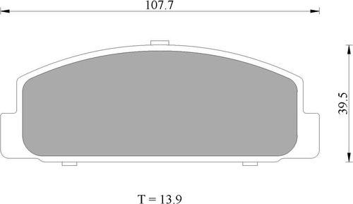 BOSCH 0 986 AB1 193 - Brake Pad Set, disc brake autospares.lv