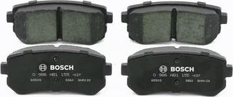 BOSCH 0 986 AB1 155 - Brake Pad Set, disc brake autospares.lv