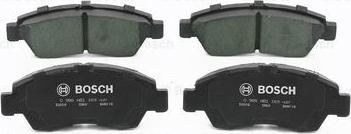 BOSCH 0 986 AB1 169 - Brake Pad Set, disc brake autospares.lv