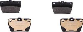 BOSCH 0 986 AB3 907 - Brake Pad Set, disc brake autospares.lv