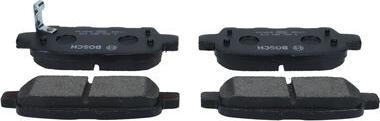 BOSCH 0 986 AB3 076 - Brake Pad Set, disc brake autospares.lv