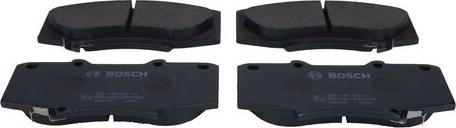 BOSCH 0 986 AB3 145 - Brake Pad Set, disc brake autospares.lv