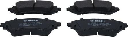 BOSCH 0 986 AB2 542 - Brake Pad Set, disc brake autospares.lv