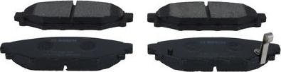 BOSCH 0 986 AB2 625 - Brake Pad Set, disc brake autospares.lv