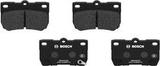 BOSCH 0 986 AB2 265 - Brake Pad Set, disc brake autospares.lv