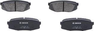 BOSCH 0 986 AB2 722 - Brake Pad Set, disc brake autospares.lv