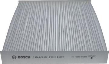 BOSCH 0 986 AF5 562 - Filter, interior air autospares.lv