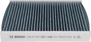 BOSCH 0 986 AF5 856 - Filter, interior air autospares.lv