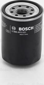 BOSCH 0 986 AF0 031 - Oil Filter autospares.lv