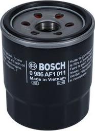 BOSCH 0 986 AF1 011 - Oil Filter autospares.lv