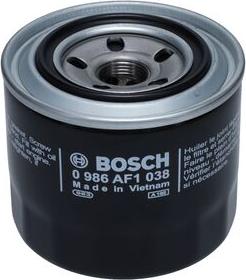 BOSCH 0 986 AF1 038 - Oil Filter autospares.lv