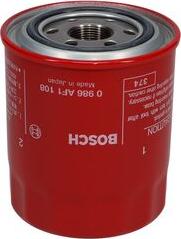 BOSCH 0 986 AF1 108 - Oil Filter autospares.lv