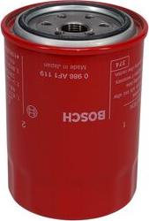 BOSCH 0 986 AF1 119 - Oil Filter autospares.lv