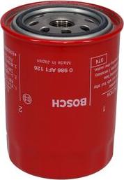 BOSCH 0 986 AF1 126 - Oil Filter autospares.lv