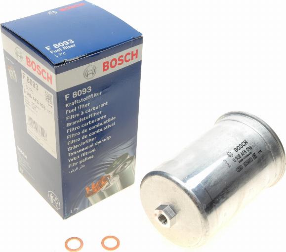 BOSCH 0 986 AF8 093 - Fuel filter autospares.lv