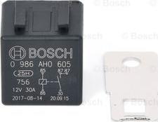 BOSCH 0 986 AH0 605 - Relay, main current autospares.lv
