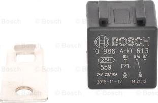 BOSCH 0 986 AH0 613 - Relay, main current autospares.lv