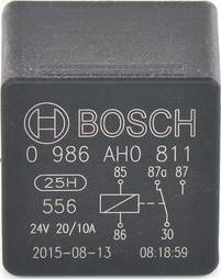 BOSCH 0 986 AH0 811 - Relay, main current autospares.lv