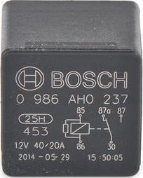 BOSCH 0 986 AH0 237 - Relay, main current autospares.lv