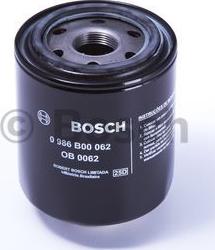 BOSCH 0 986 B00 062 - Oil Filter autospares.lv