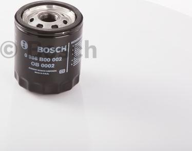 BOSCH 0 986 B00 002 - Oil Filter autospares.lv