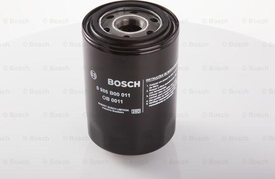 BOSCH 0 986 B00 011 - Oil Filter autospares.lv