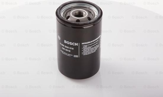 BOSCH 0 986 B00 018 - Oil Filter autospares.lv