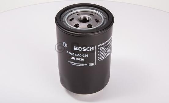 BOSCH 0 986 B00 026 - Oil Filter autospares.lv