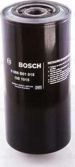 BOSCH 0 986 B01 015 - Oil Filter autospares.lv