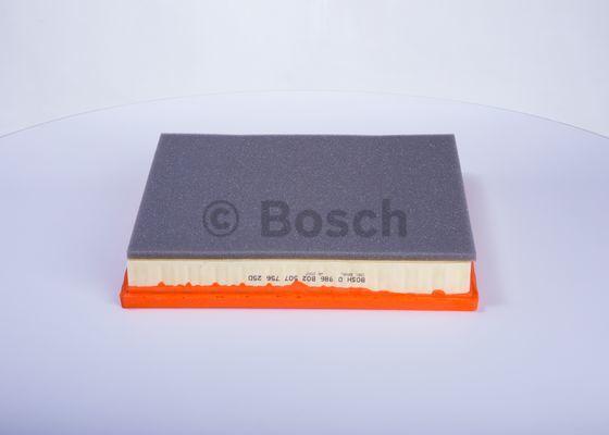 BOSCH 0 986 B02 507 - Air Filter, engine autospares.lv