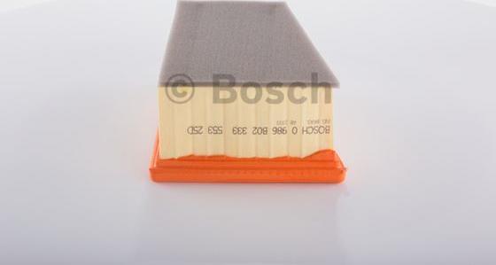 BOSCH 0 986 B02 333 - Air Filter, engine autospares.lv