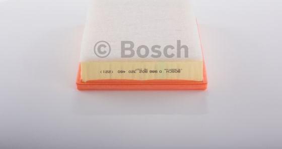 BOSCH 0 986 B02 320 - Air Filter, engine autospares.lv