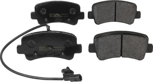 BOSCH 0 986 BB5 020 - Brake Pad Set, disc brake autospares.lv