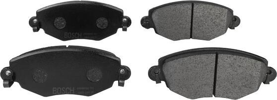 BOSCH 0 986 BB5 022 - Brake Pad Set, disc brake autospares.lv