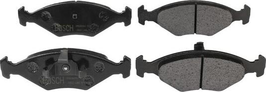 BOSCH 0 986 BB0 941 - Brake Pad Set, disc brake autospares.lv