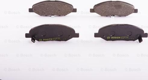 BOSCH 0 986 BB0 961 - Brake Pad Set, disc brake autospares.lv