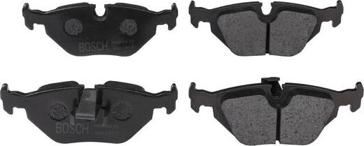 BOSCH 0 986 BB0 968 - Brake Pad Set, disc brake autospares.lv