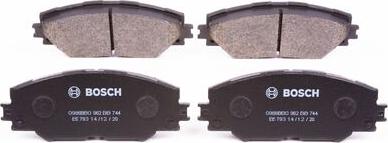 BOSCH 0 986 BB0 962 - Brake Pad Set, disc brake autospares.lv