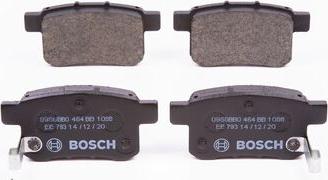 BOSCH 0 986 BB0 464 - Brake Pad Set, disc brake autospares.lv