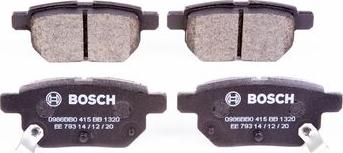 BOSCH 0 986 BB0 415 - Brake Pad Set, disc brake autospares.lv