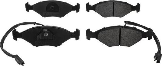 BOSCH 0 986 BB0 505 - Brake Pad Set, disc brake autospares.lv