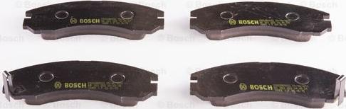 BOSCH 0 986 BB0 093 - Brake Pad Set, disc brake autospares.lv