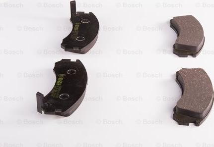 BOSCH 0 986 BB0 093 - Brake Pad Set, disc brake autospares.lv