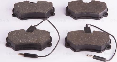 BOSCH 0 986 BB0 055 - Brake Pad Set, disc brake autospares.lv