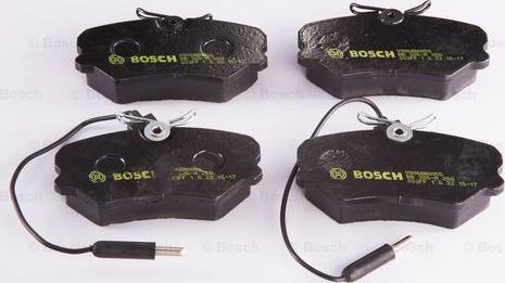 BOSCH 0 986 BB0 055 - Brake Pad Set, disc brake autospares.lv